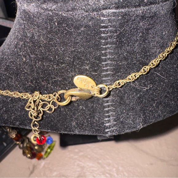 NWT Lia Sophia Multi Strand Multi Color Necklace - Picture 2 of 5